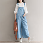 Buddha Trends Kylie Plus Size Denim Overall