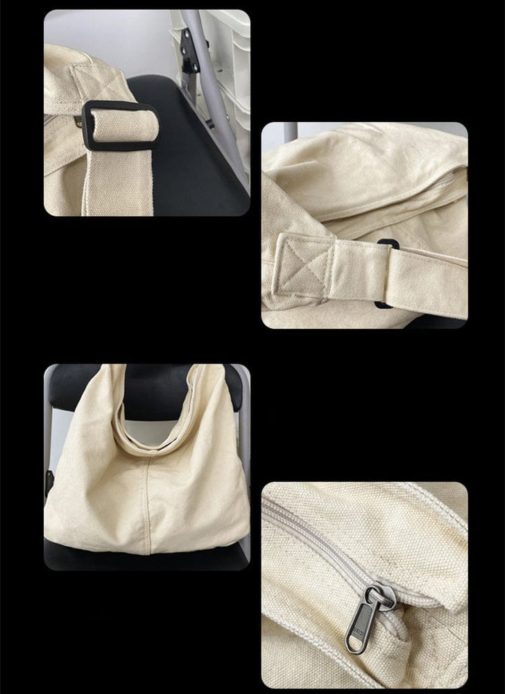 Buddha Trends Large Capacity Soft Cotton Bag