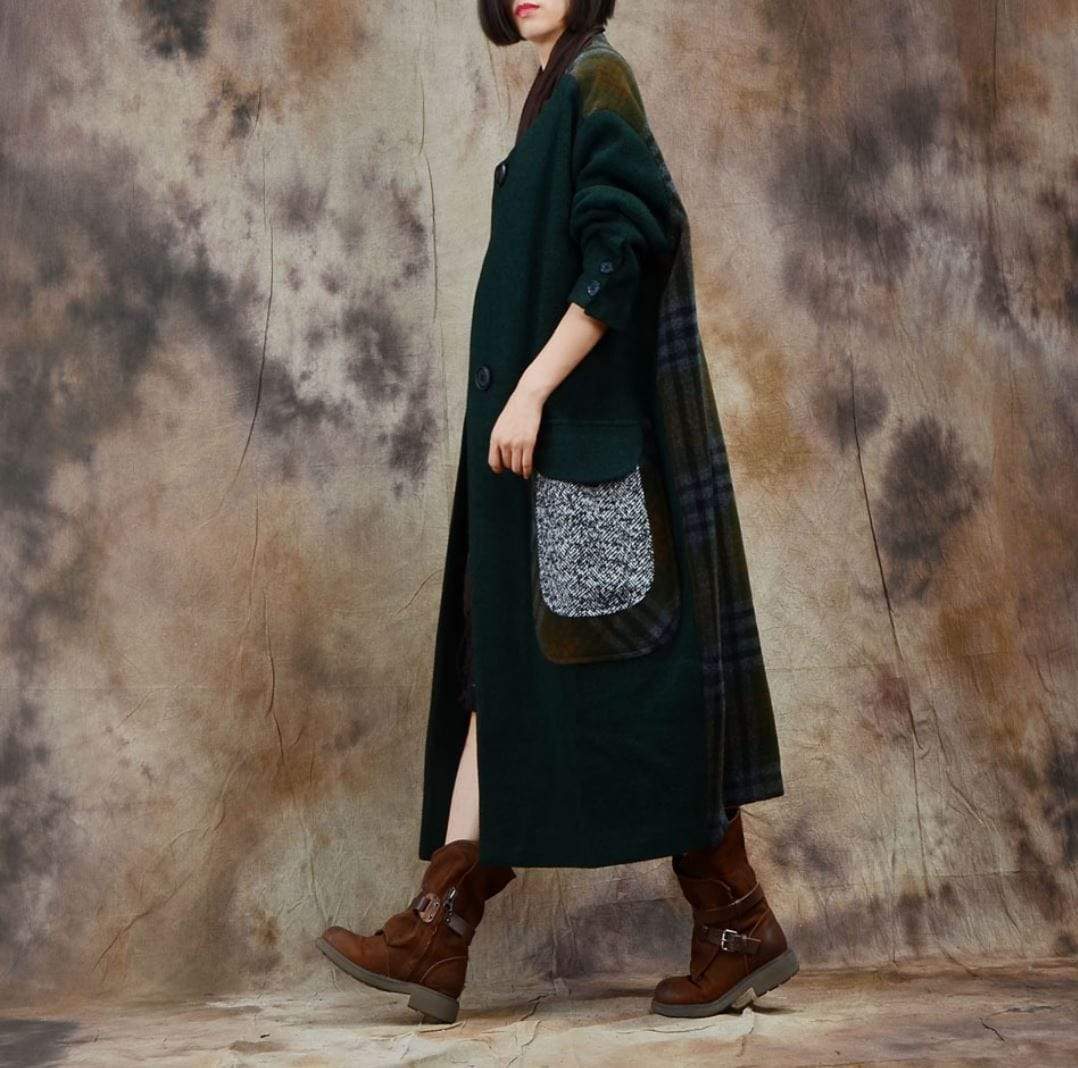 Malha Plus Size Casaco de Lã | Nirvana