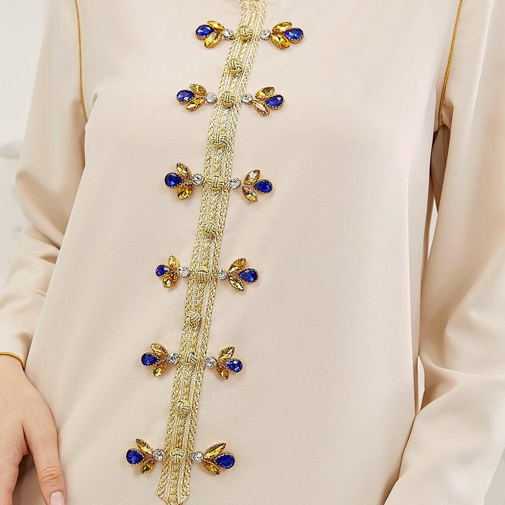 Buddha Trends Layla Satin Abaya Dress