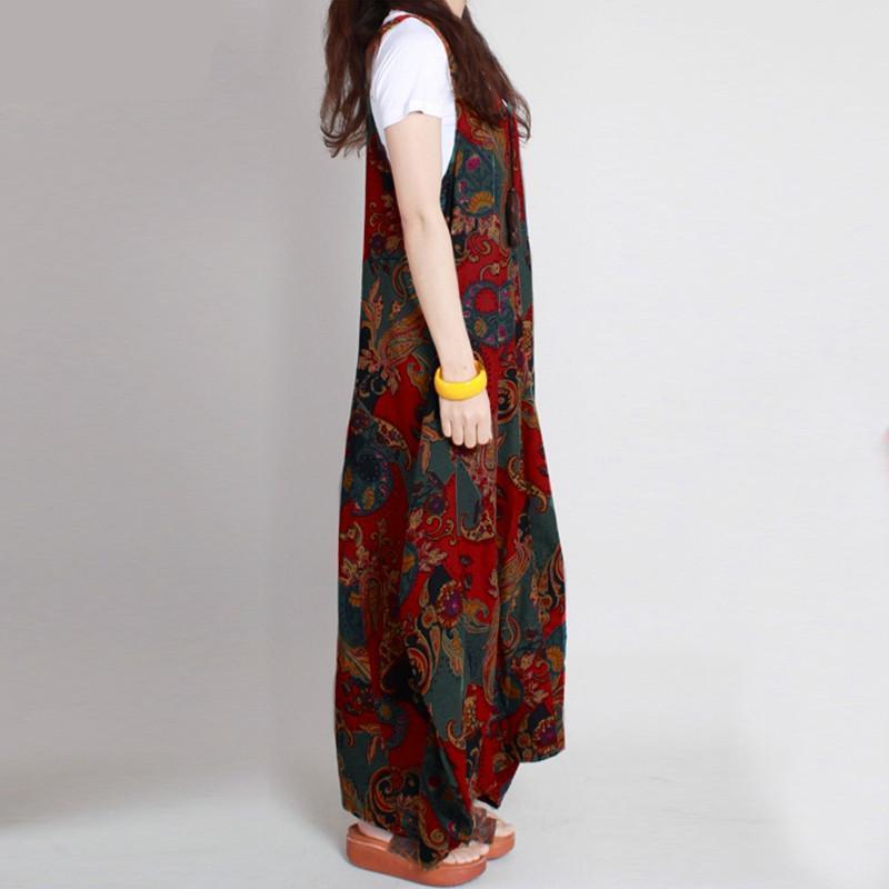Buddha Trends Liliane Paisley Print Maxi Φόρεμα