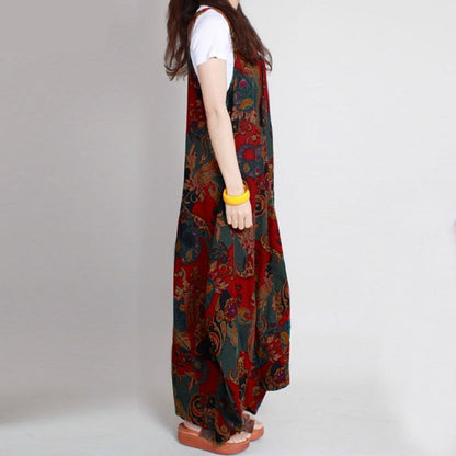 Buddha Trends Liliane Paisley Print Maxi Dress