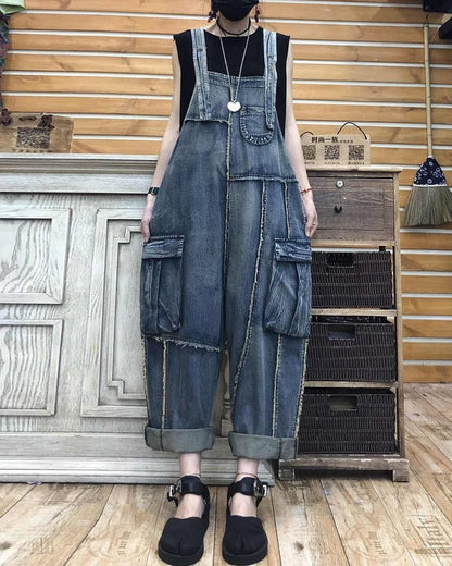 Buddha Trends Losse Baggy Overall