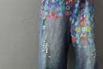 Buddha Trends One Size / Blue Floral Vintage anni '90 in generale