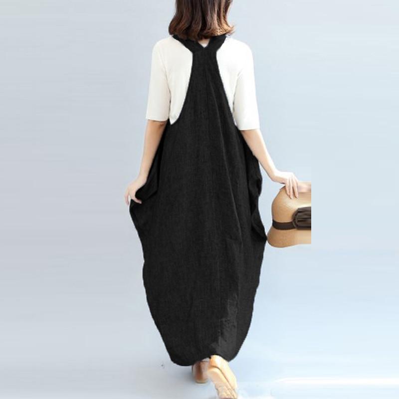 Загальна сукня Buddha Trends Plus Size Grey Overall Dress