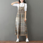 Stardust Tribe Print Wide Leg Overall