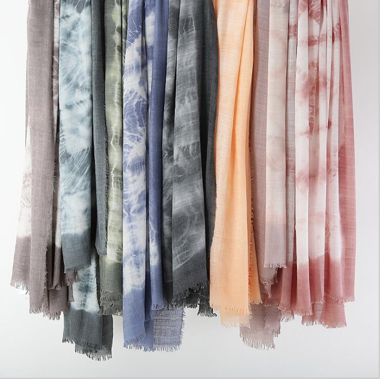 Buddha Trends overdimensjonerte myke tie Dye sjal