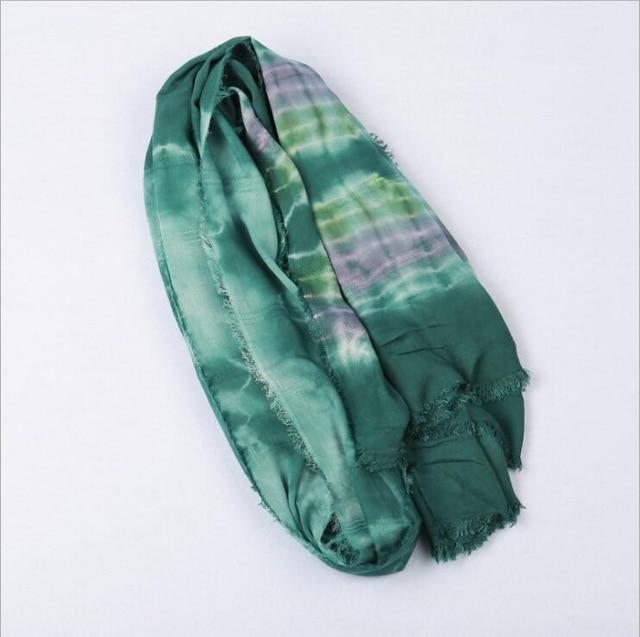 Buddha Trends Oversized Tie-Dye Scarf