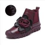 Floral κεντημένες μπότες Hippie Earthbound