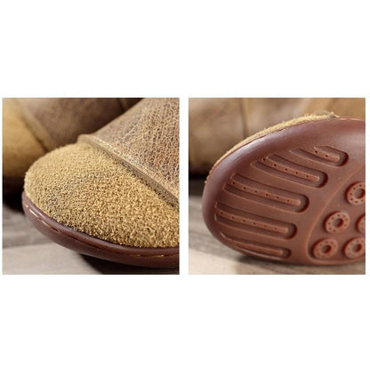 بوذا اتجاهات الرجعية القرن الأحذية الجلدية المصنوعة يدويا