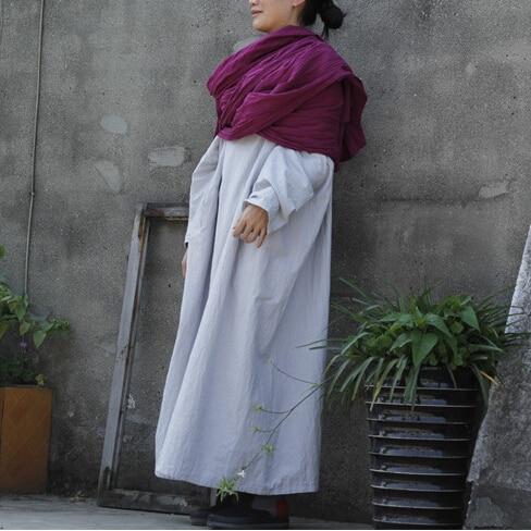 Buddha Trends Scarf Oversized Long Cotton Scarf