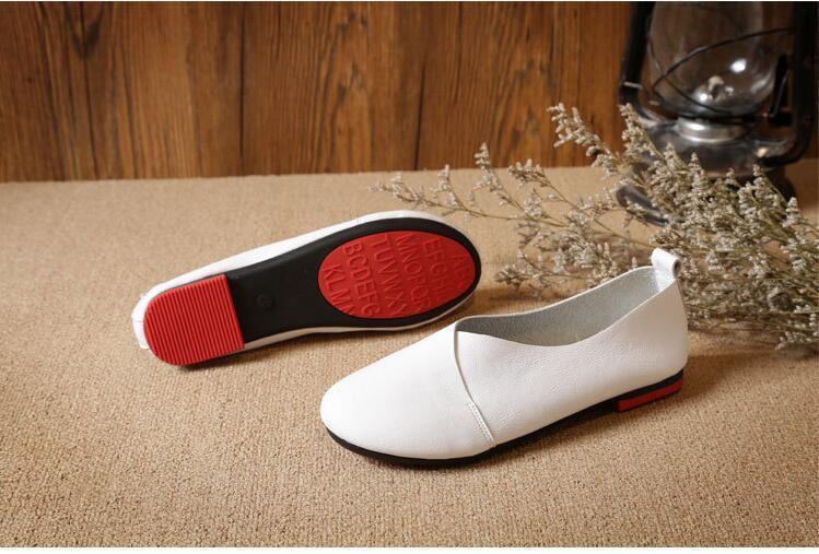 Buddha Trends Shoes Wild West Leather Flat Shoes
