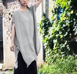 Top tunica in cotone a maniche corte Buddha Trends | Loto