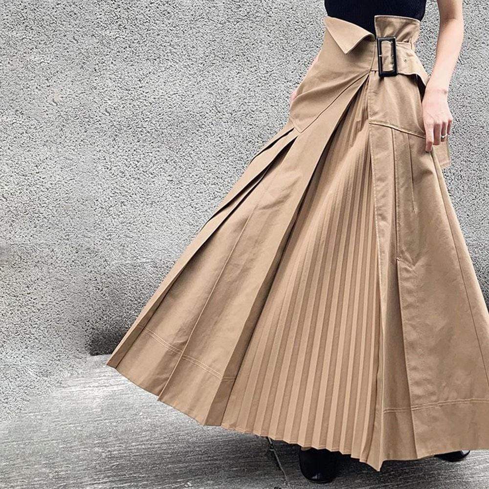 Buddha Trends Skirts Asymmetrical Saia Skirt