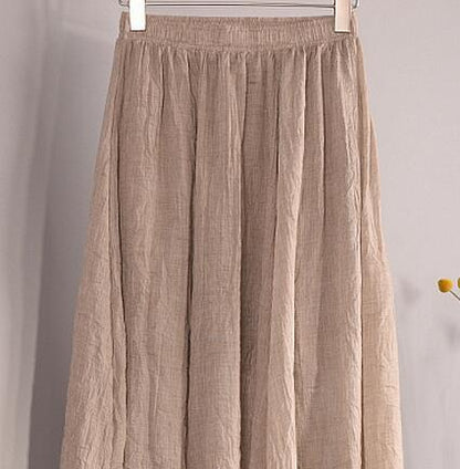 Buddha Trends Spódnice Spódnica Maxi z szyfonu i luźnej szyfonu