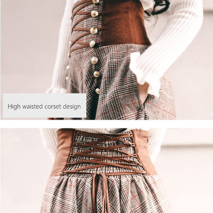 Buddha Trends Skirts Literary Cinched High Waist Skirt + Top Set | OOTD