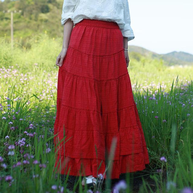 Peaceful Heart Maxi Skirt