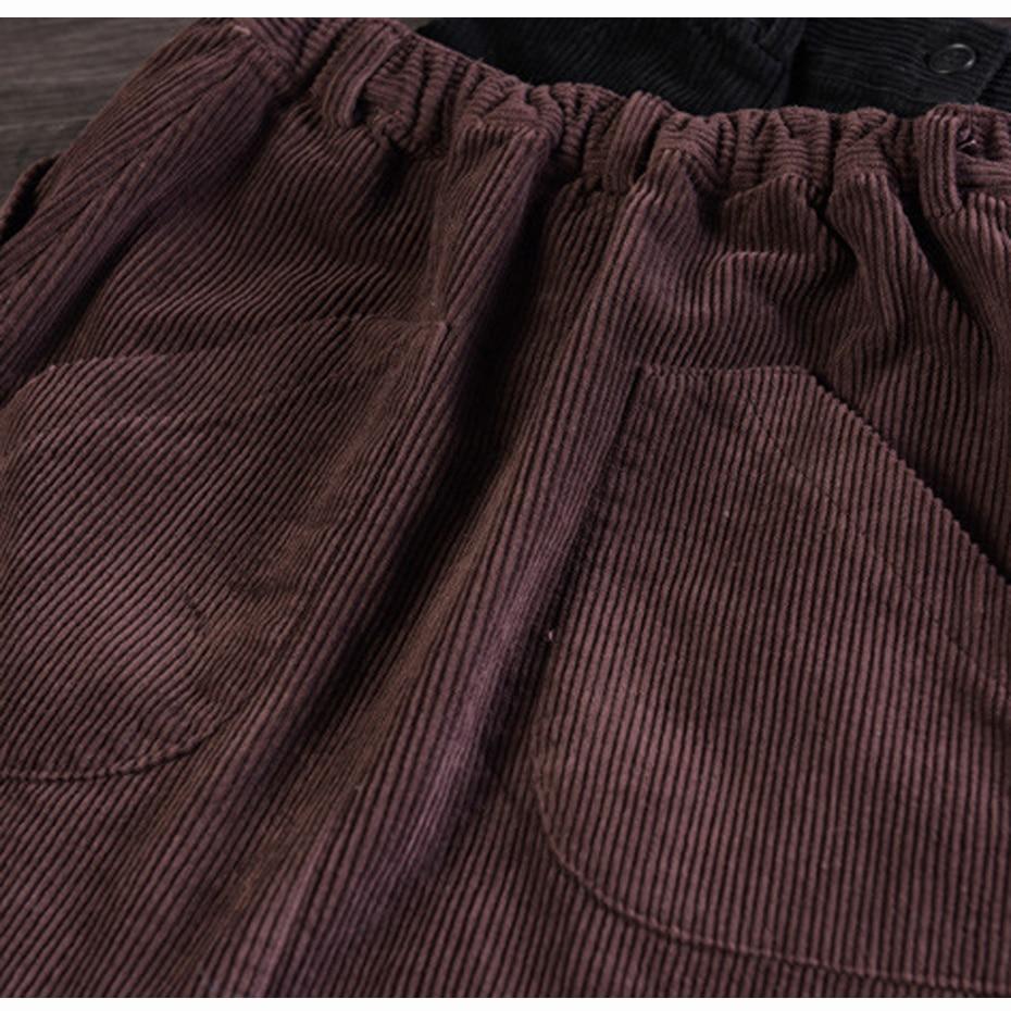 Vintage Button Front Midi Skirt