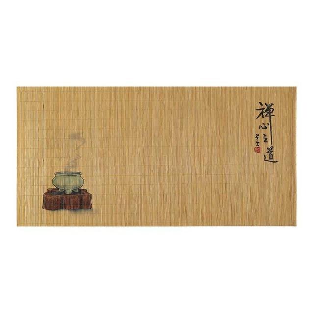 Buddha Trends Style 1 / Tapetes de bambú chinos tradicionales rectangulares