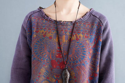 Buddha Trends Abiti in maglione Abito in maglione strappato oversize