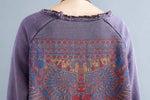 Buddha Trends Abiti in maglione Abito in maglione strappato oversize