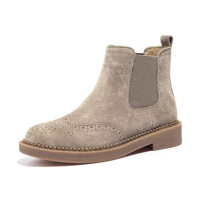 Buddha Trends Tan / 5 Suede Chelsea Boots