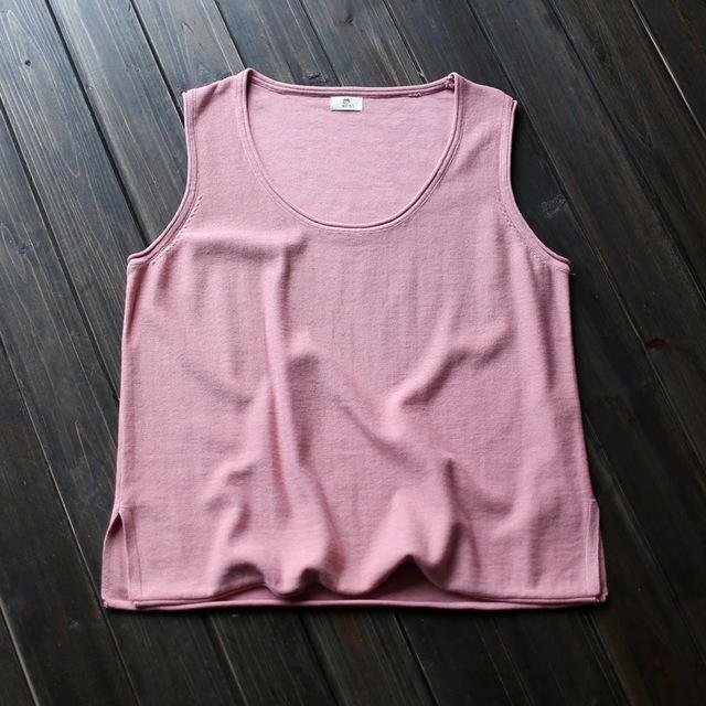 Buddha Trends Tops Dusty Pink / One Size Always Ready Loose Tank Top