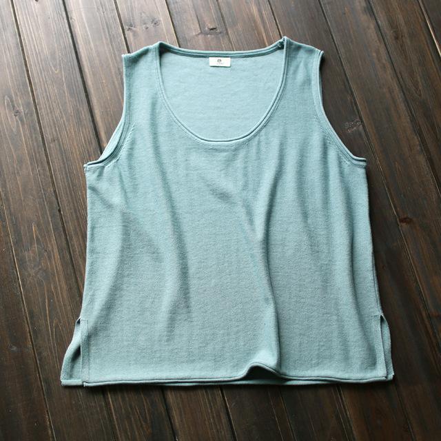 Buddha Trends Tops Vintage Blue / One Size Always Ready Loose Tank Top