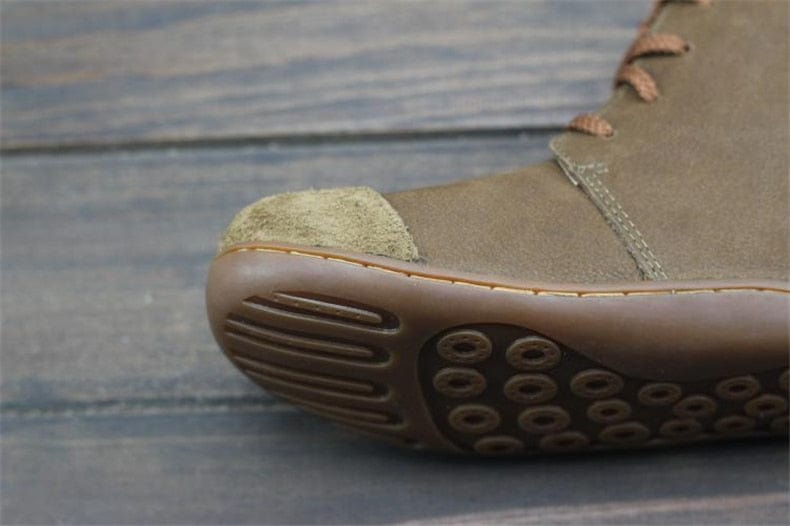 Βίντατζ μπότες Buddha Trends Χειροποίητα Γνήσια Δερμάτινα Μποτάκια