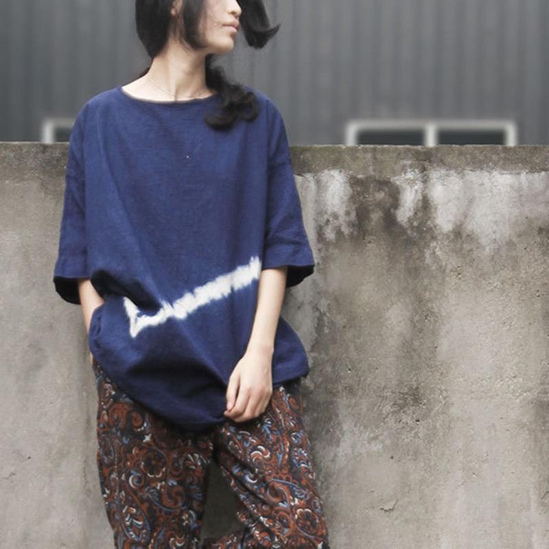 Buddha Trends camiseta casual vintage con efecto tie-dye | Loto