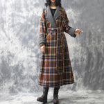 Trench coat vintage scozzese