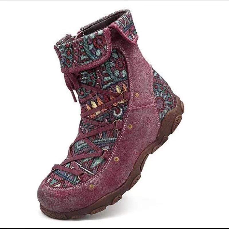 Buddha Trends Willow Boho Hippie Sneaker Boots