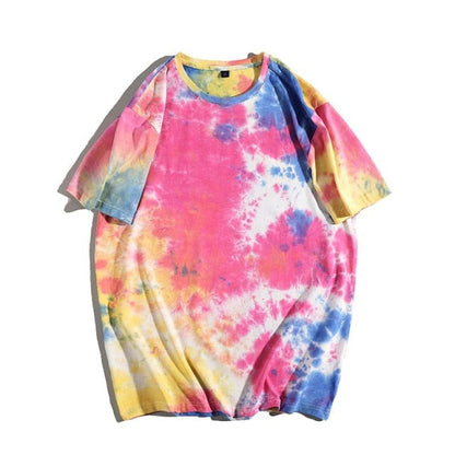 T-shirt Tie-Dye oversize vintage Buddha Trends ZT41 / S