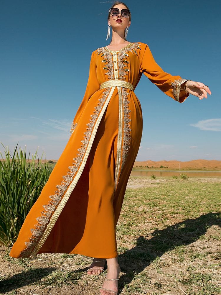 Buddhatrends Abaya African Kaftan Dress