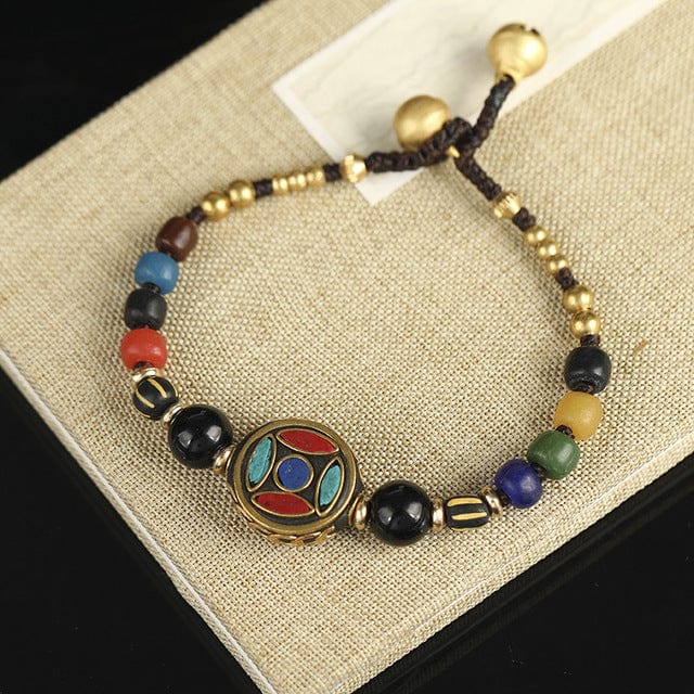Плетеный браслет ручной работы Buddhatrends Amuleto готов