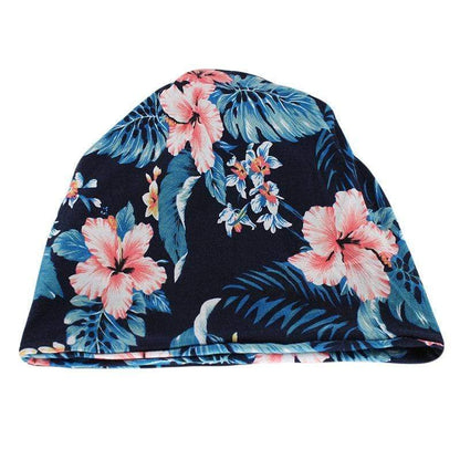 Buddhatrends Beanie Hats Aloha Floral Beanie Hat
