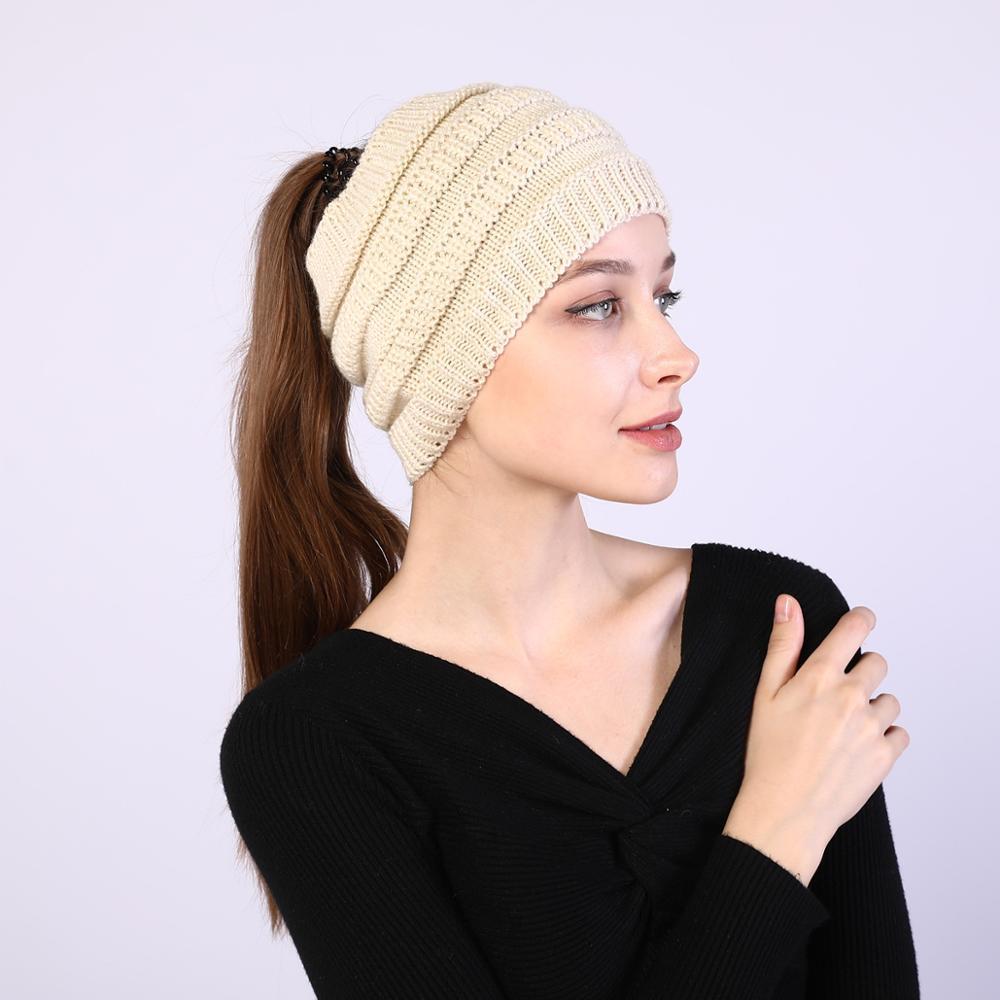 Buddhatrends Beanie Hats beige / One Size Winter Knitted Headband
