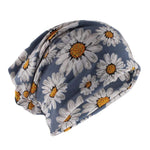Daisy Floral Beanie Hats