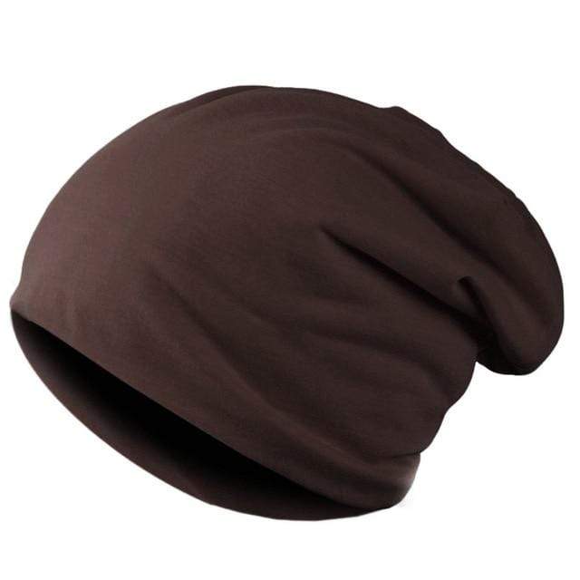 Buddhatrends Beanie Hats Dark Brown Mylah Casual Beanies Hat