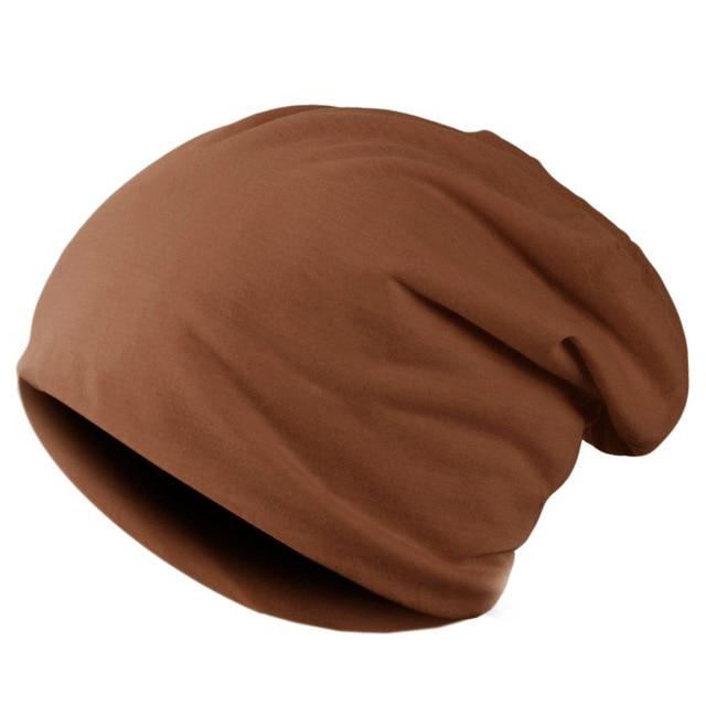 Buddhatrends Beanie Hats Light Brown Mylah Casual Beanies Hat