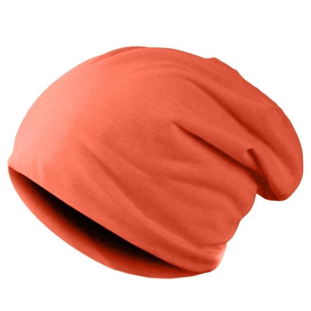 Buddhatrends Beanie Hats Orange Mylah Casual Beanies Hat