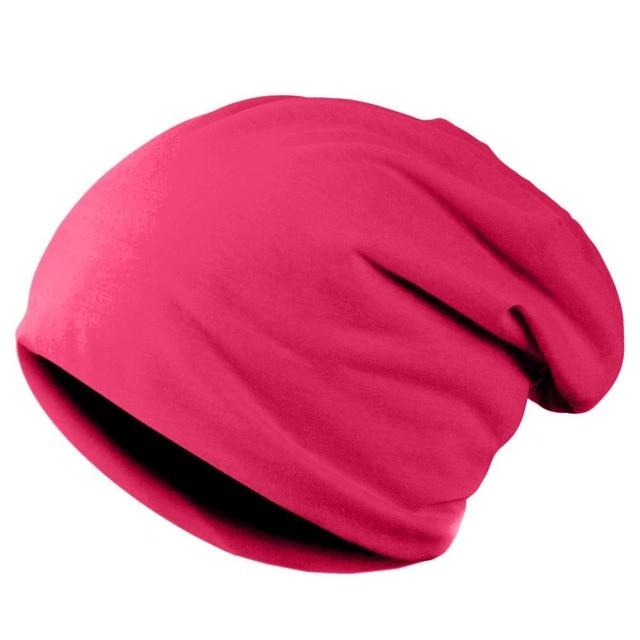 Buddhatrends Beanie Hats Rose Red Mylah Casual Beanies Hat