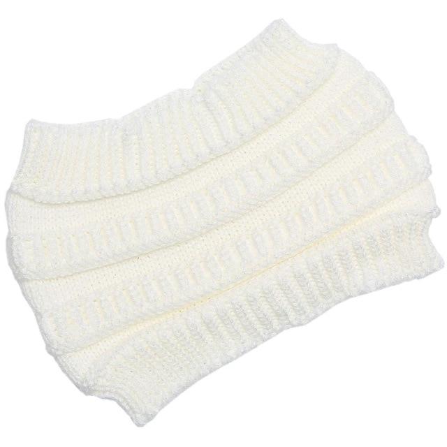 Buddhatrends Beanie Hats white / One Size Winter Knitted Headband