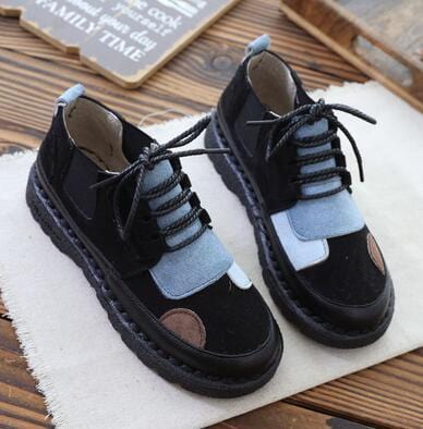 Buddhatrends Black / 40 Soft Patchwork sneakers shoes