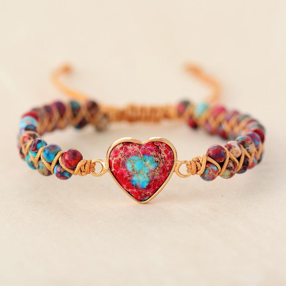 Buddhatrends Bracelet Juniper Heart Charm Bracelets