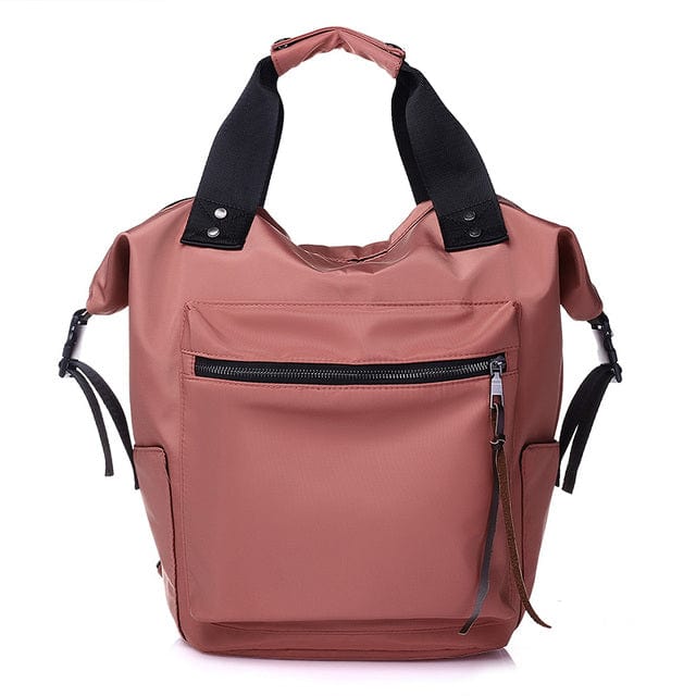 Buddhatrends Dark Pink / China / 32x27x16cm Large Capacity Nylon Backpack