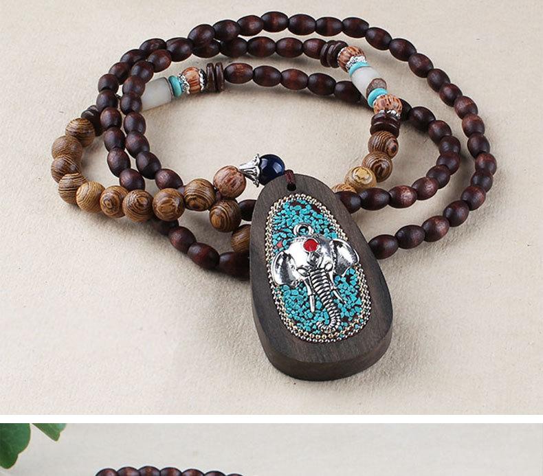 Buddhatrends Elefant nepalesische handgefertigte Halskette