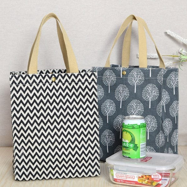 Buddhatrends Funky Printed Canvas Shopper Tote