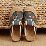 Buddhatrends Gray / 9 Nina Bonina Hemp & Cotton Loafers