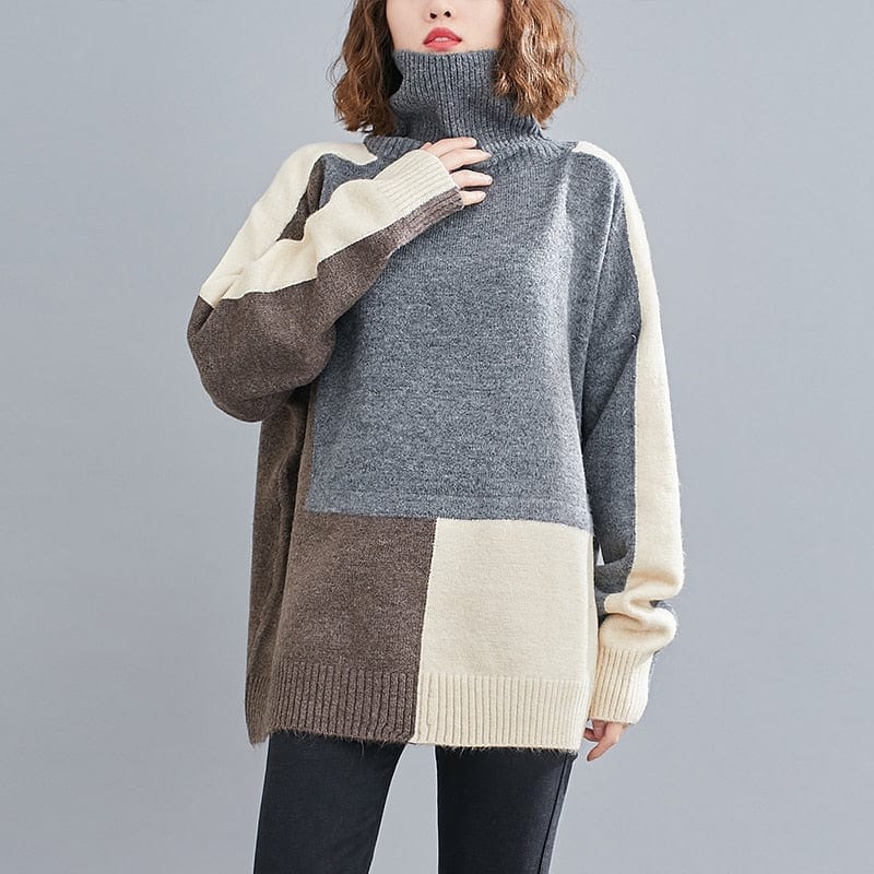 Buddhatrends Haily Knitted Turtleneck Sweater